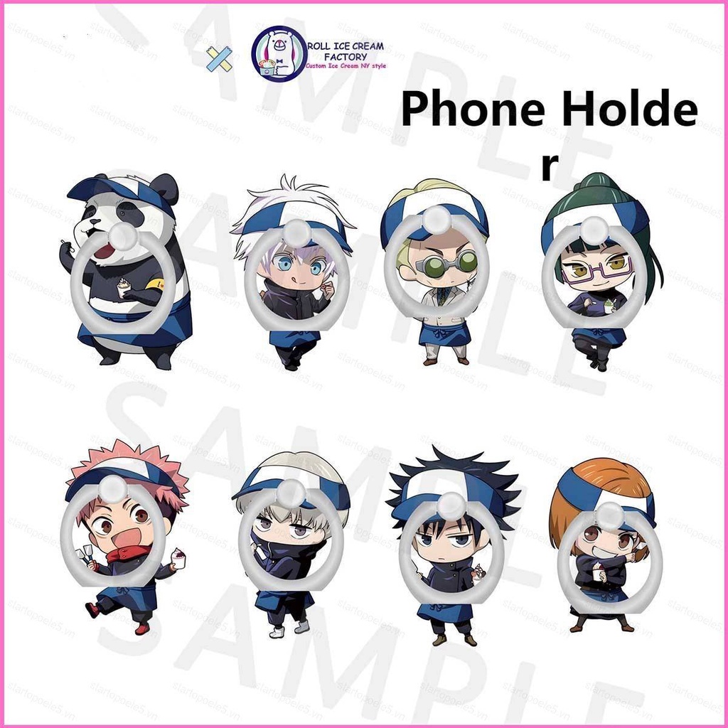 Vòng Nhẫn Đỡ Điện Thoại Xoay Được Hình anime jujutsu kaisen Sáng Tạo