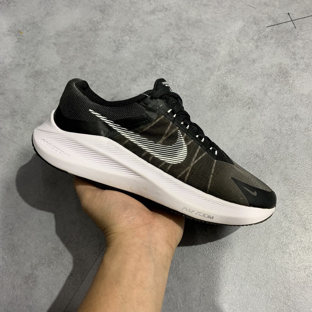 2hand Giày Ni.ke Air Zoom Winflo 8 'Black White' CW3421-005 SIZE 37.5 PVN9802