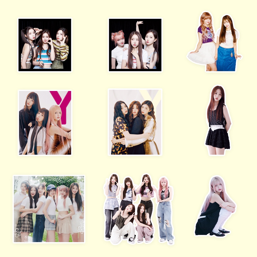 NMIXX Album 2024 MIXX VILLAGE Sticker Phone Luggage Laptop Decor Stickers