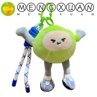 Mengxuan Móc Khóa Bóng Rổ Bóng Đá Bóng Chuyền Bằng Bông Mềm Mại