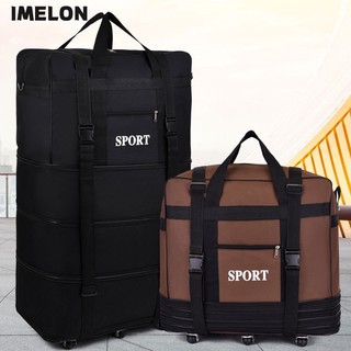 IMELON Túi Khí Gấp Gọn Dung Tích Lớn Và Túi Đựng Bánh Xe Giảm Thanh Cho Nam