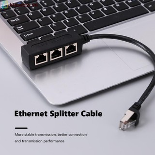 Cáp chia mạng lan cat5 cat5e cat6 cat7 từ 1 đầu cắm sang 3 ổ cắm