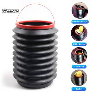 MONDANDI Thùng Rác 4L Chống Thấm Nước Đa Năng Tiện Dụng Cho Xe Hơi