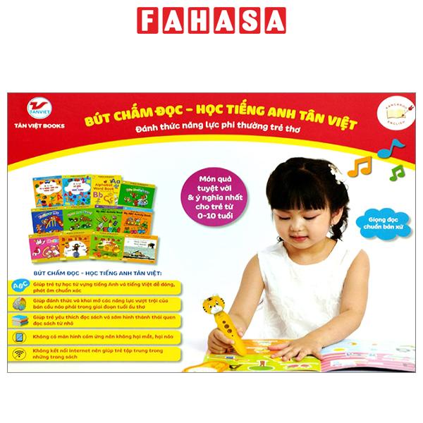 Sách Bút Chấm Đọc-Học Tiếng Anh - Đánh Thức Năng Lực Phi Thường Từ Trẻ Thơ - Bút Hình Hổ