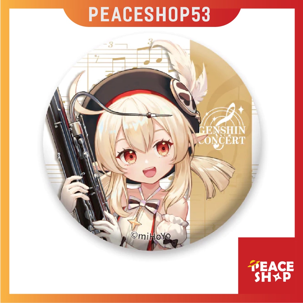 Huy hiệu Genshin Impact Lấp Lánh Huy Hiệu Game Genshin Impact Phụ Kiện Anime Manga Ver 2 HH25