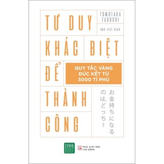 Sách - Tư Duy Khác Biệt Để Thành Công (Tái Bản)