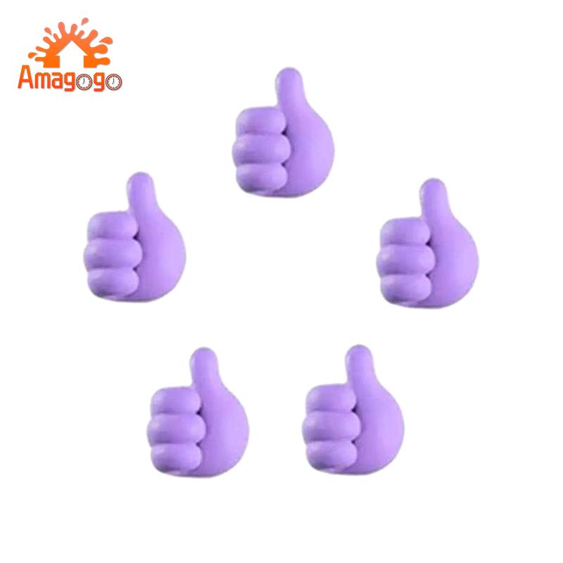 Bộ 5 Kẹp Giữ Dây Cáp Hình Ngón Tay Cái