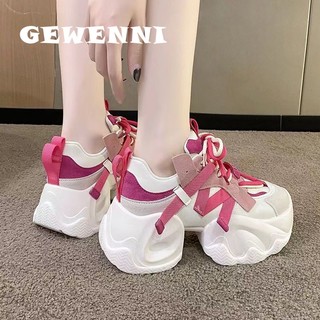 GEWENNI giày thể thao nữ giày sneaker nữ Thoáng Khí 2023 hot trend Đa dụng Trẻ trung Chống trơn trượt Sang trọng FLF23C0GOH 51Z231219