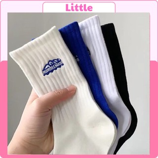 Tất Vớ Cổ Cao Nam Nữ hình chữ Human Made, Vớ Cao cổ nữ chất vải mềm dày thoáng khỉ Cao Cấp