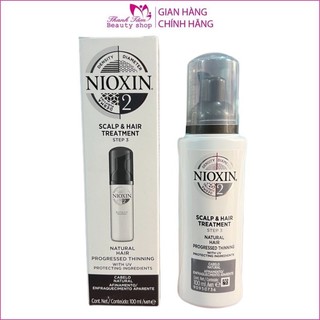 Tinh chất kích thích mọc tóc Nioxin Scalp & Hair Treatment System 2 100ml