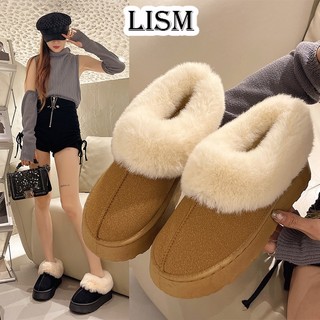 LISM Dép lông nữ  Bông nữ Lê Thời Trang Đơn Giản Cho Nữ  bánh mì Nổi bật Phong cách Hiện đại FMR23C0L7S 51Z231223