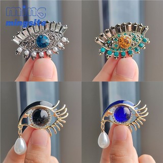 Châu Âu Hoa Kỳ Mới Hoạt Hình Vintage Trâm Ngọc Trai Pin Baroque Vàng Xò Phụ Kiện Trâm Cài Quần Áo Phụ Kiện