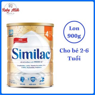 Sữa bột similac 5g số 4 lon 900g