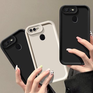 Ốp điện thoại KOOSUK silicon mềm chống sốc màu trơn cho OPPO A12 A5S A12S A11K A7 A7N AX5S AX7 F9 Pro