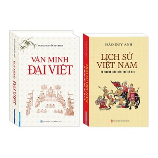 Sách - combo văn minh đại việt và lịch sử việt nam