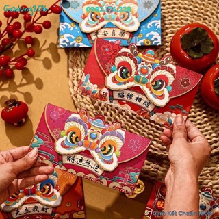 Set 4 lì xì ki lân đỏ mẫu mới 2024 ( Tuyển Sỉ )