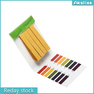 Set 80 tờ giấy kiểm tra độ ph từ 1-14 ph chuyên dụng cho kiểm tra đất / thức ăn / nước bể bơi