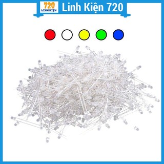 Combo 10 Led Siêu Sáng Phi 3mm Đủ Màu