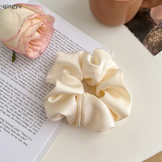 Dây buộc tóc vải lụa co giãn nhiều màu sắc handmade thời trang cho nữ