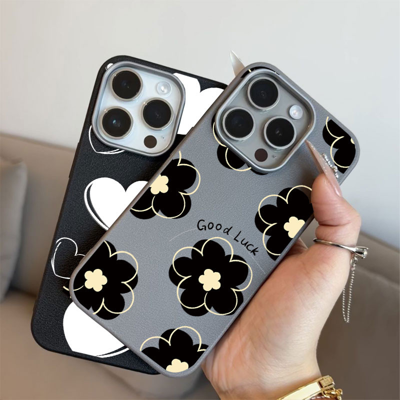 Ốp Cho Honor 400 Lite X8C X6C Ốp Lưng Silicon Mềm TPU Chống Sốc Cho Honor X6C X8C Thời Trang Hoa Đen