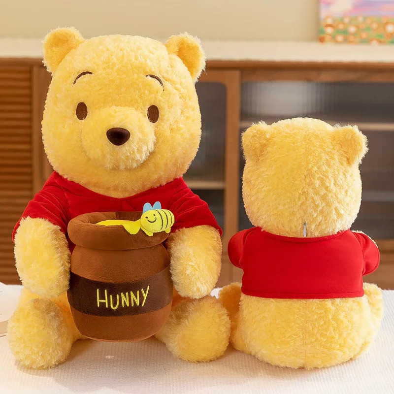 JFMM Disney Honey Jar Winnie The Pooh Đồ chơi nhồi bông mềm mại Gấu Pooh Đồ chơi nhồi bông 35-55cm G