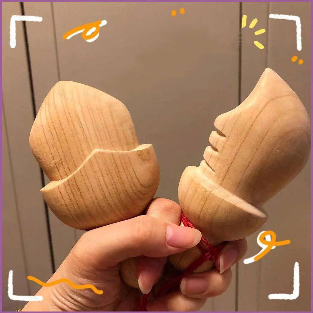 Sq2 Móc Khóa Hình Thanh Kiếm Nhỏ Bằng Gỗ Đào Béo Dễ Thương