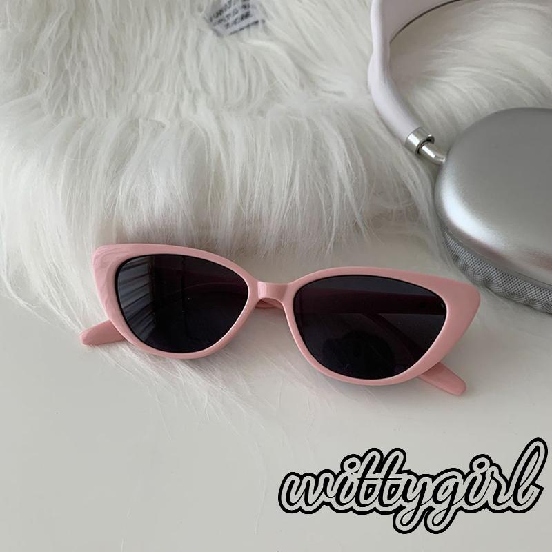 Kính Mát Gọng Mắt Mèo Phong Cách vintage Thời Trang Cho Nữ