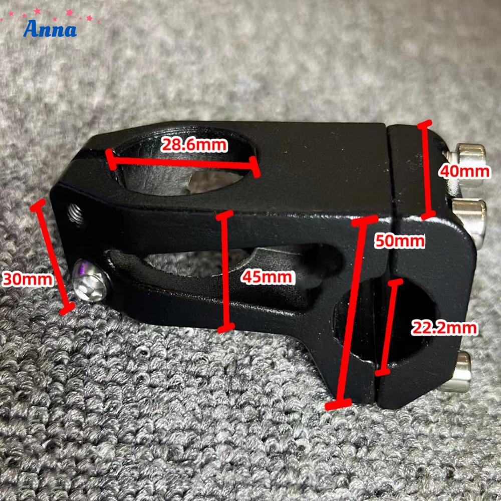 Stem 200g Accessories Aluminum Alloy Parts For 25.4mm/22.2mm Handlebar