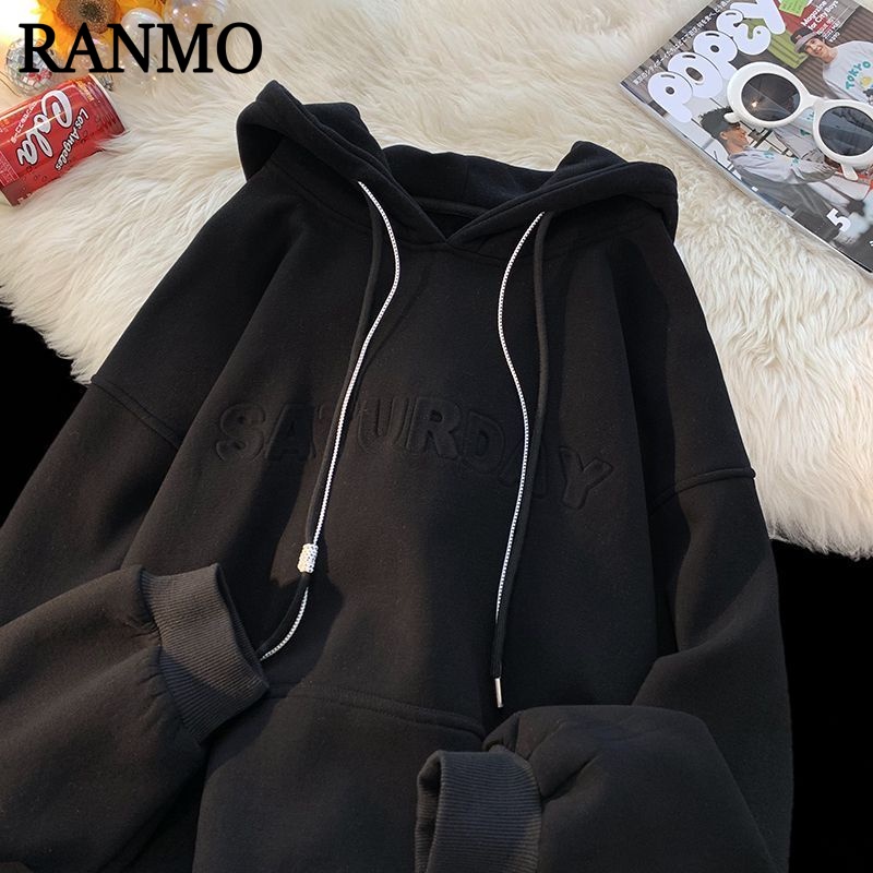 RANMO Áo Khoác áo khoácnữ Chất lượng thời trang thoải mái JN220223 35Z230901