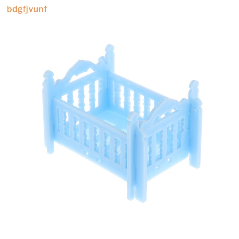 Bdgf Bộ Giường Cũi Em Bé Trang Trí Nội Thất Cho Nhà Búp Bê vn