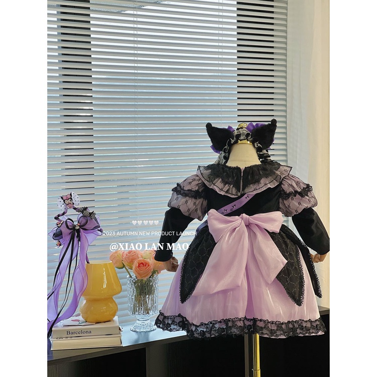 Đầm lolita Phối Ren Xinh Xắn Theo Phong Cách Mùa Thu Dành Cho Bé Gái 23 Tuổi