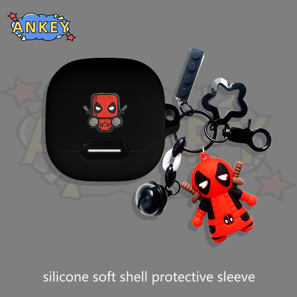 Case For Anker SoundCore Liberty 4 NC VR P10 / Air 2 Pro Earphone Silicone Cover Astronaut Cute Earbuds Soft Protective Headphone Headset Skin