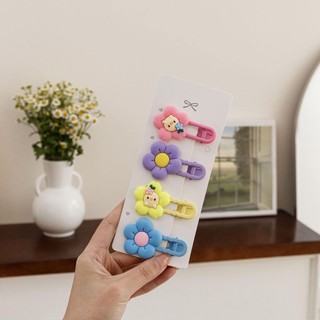 (Ban buon-si)Set 5 Kẹp Hoa Nơ