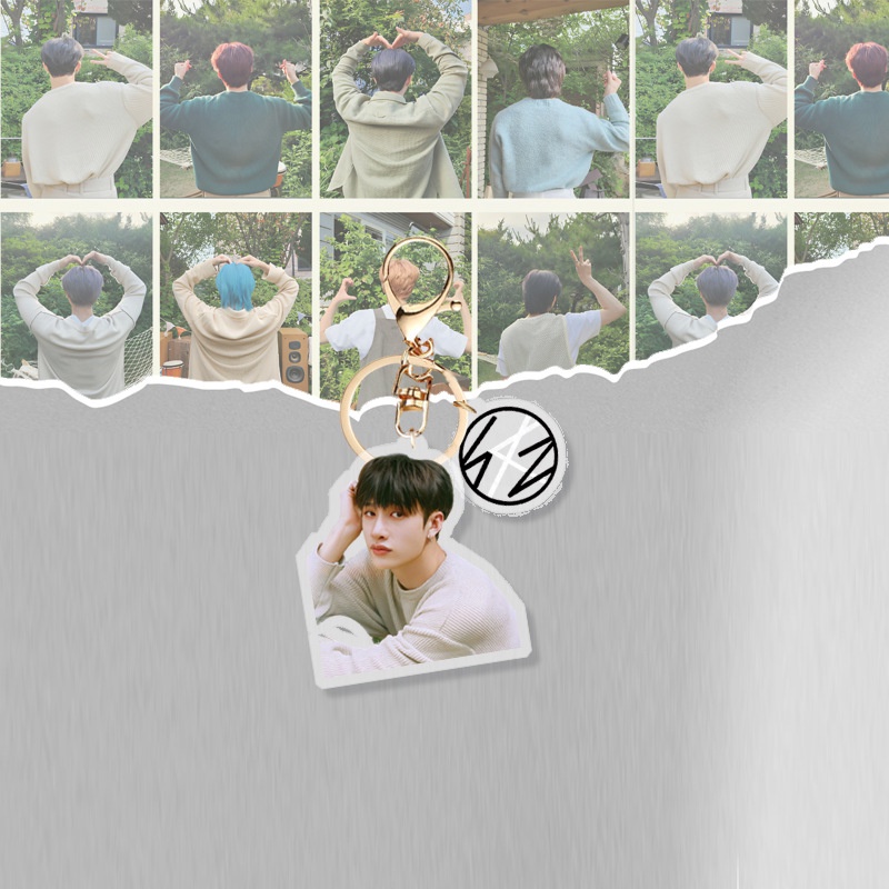 Móc Khóa acrylic Hình stray kids kpop Mới