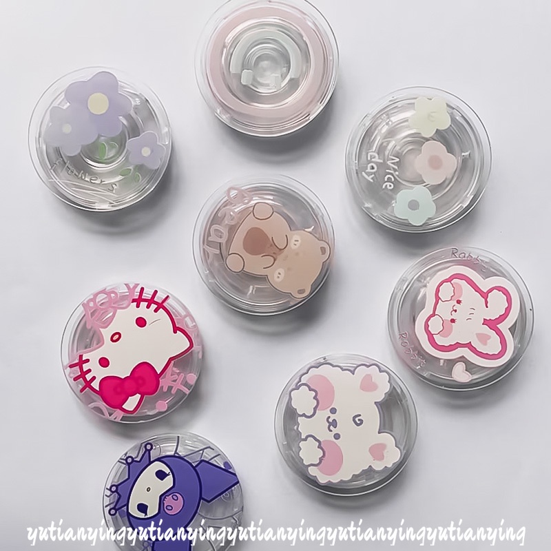 Giá Đỡ Điện Thoại Hình Thỏ / Gấu Hoạt Hình Đáng Yêu Kiểu Hàn Quốc