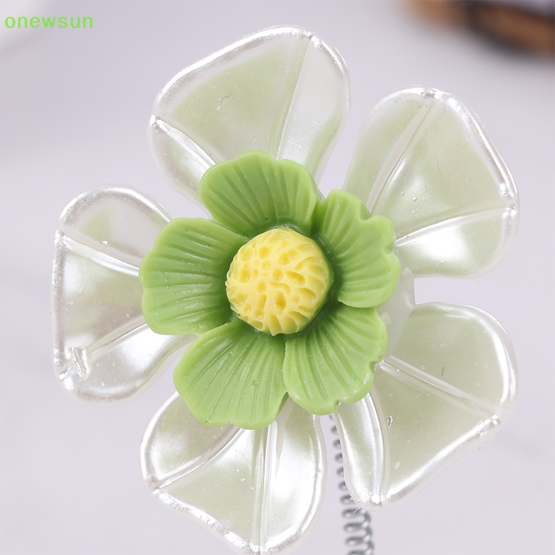 Hoa Trang Trí Bảng Điều Khiển Xe Hơi Dễ Thương Mới