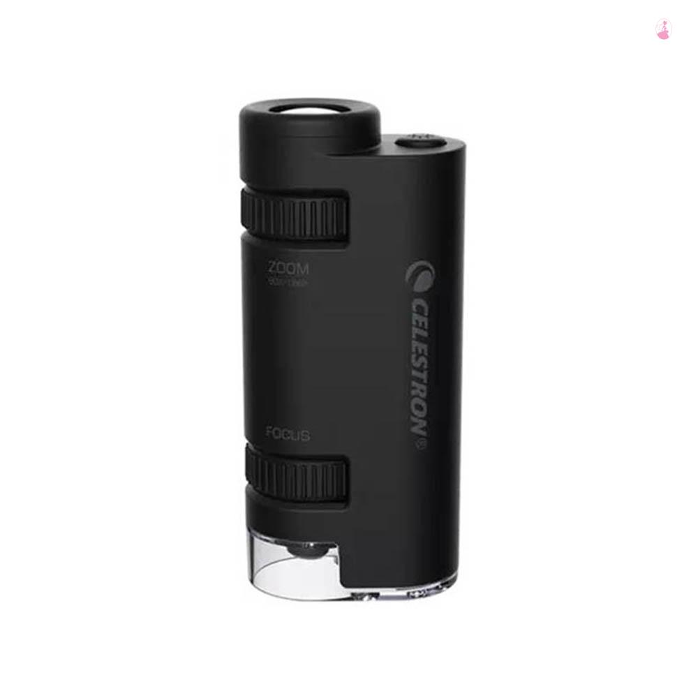 Celestron Kính Hiển Vi Bỏ Túi Có Đèn led 60x-120x Chất Lượng Cao