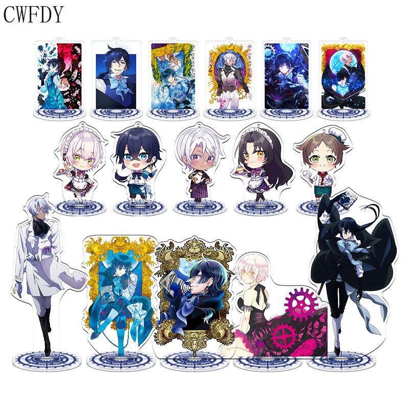 Mô hình Standee đứng mini The Case Study of Vanitas Stand Figure Cosplay Acrylic Trang trí, góc học tập, bàn, sưu tầm