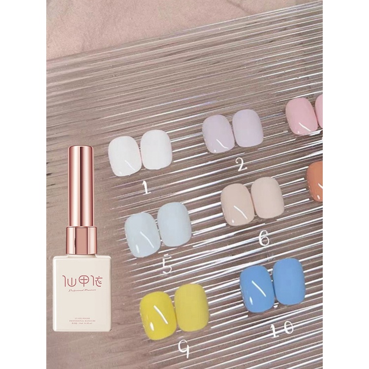 Keo Sơn Móng Tay Màu Macaron Dễ Sử Dụng Màu Sắc