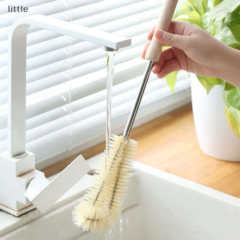 Vnlittle Cọ Rửa Ly Thủy Tinh Tay Cầm Dài Tiện Dụng