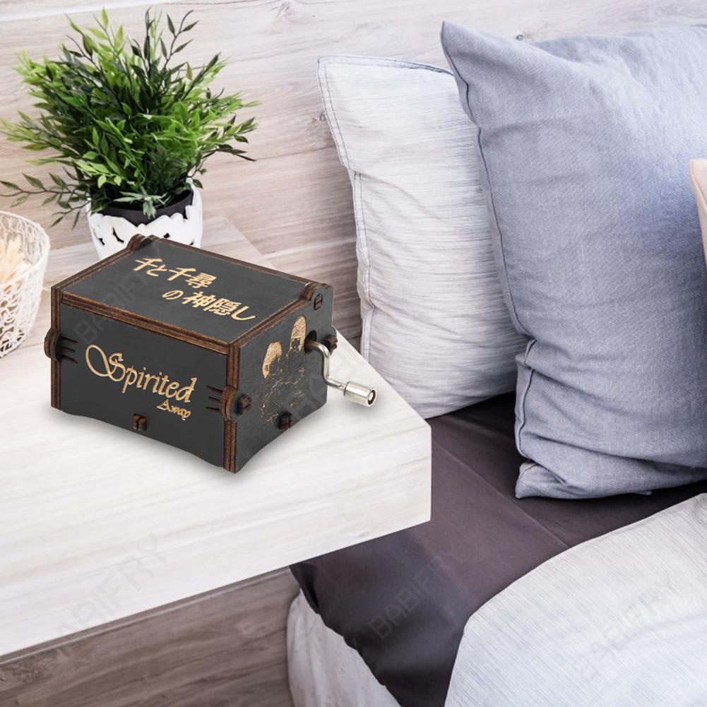 Hộp Nhạc Cầm Tay Bằng Gỗ Tinh Tế vintage Làm Quà Tặng Cho Bé