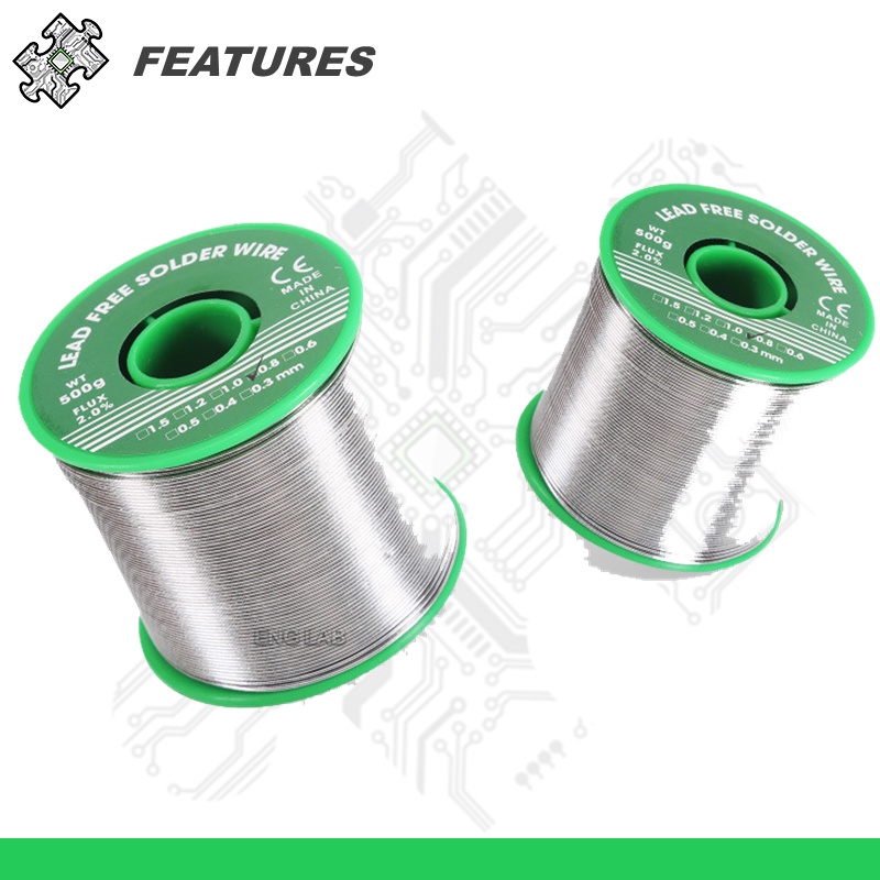 ENGLAB★Dây hàn lõi Rosin không chì có độ tinh khiết cao