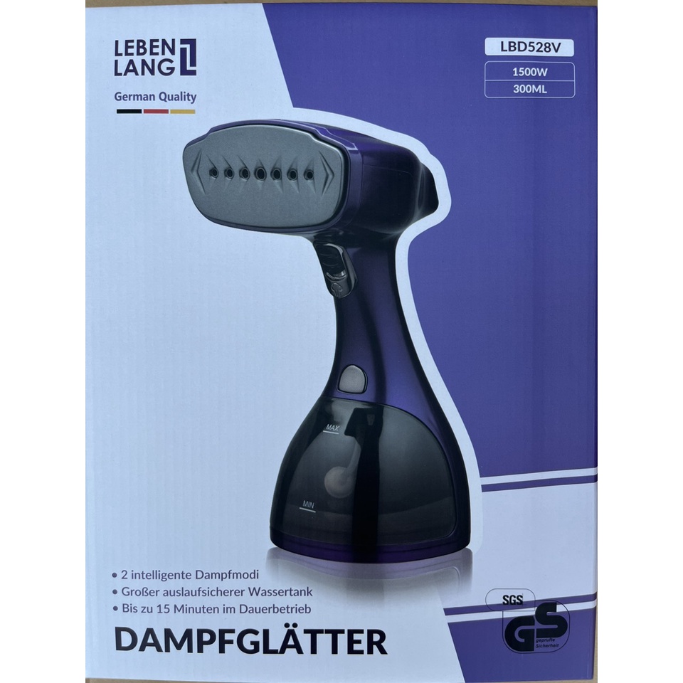 Bàn ủi hơi nước cầm tay LEBEN LANG 1500Watt - LBD528