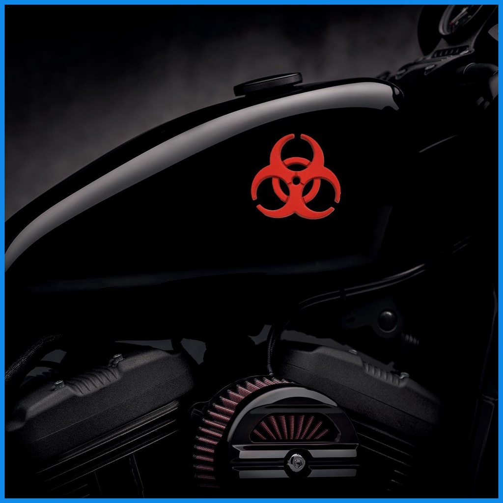 Miếng Dán logo Bằng Kim Loại Chống Nước In Chữ resident evil Độc Đáo Trang Trí Xe Hơi / Mô Tô