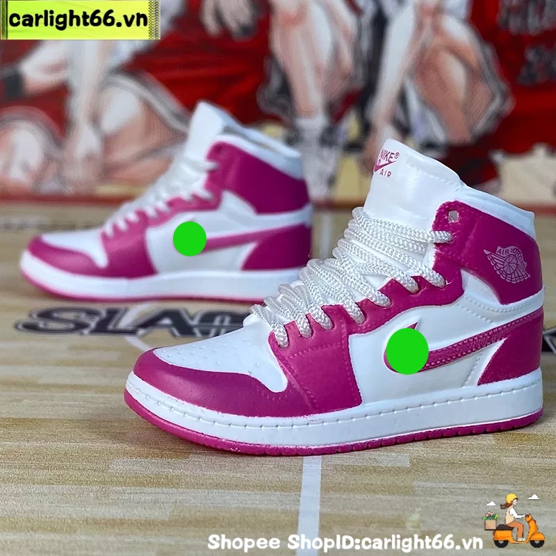 Mô Hình Giày Trượt Ván Ngón Tay Độc Đáo Dùng Trang Trí Bánh Kem/Mô Hình Giày Sneaker Mini