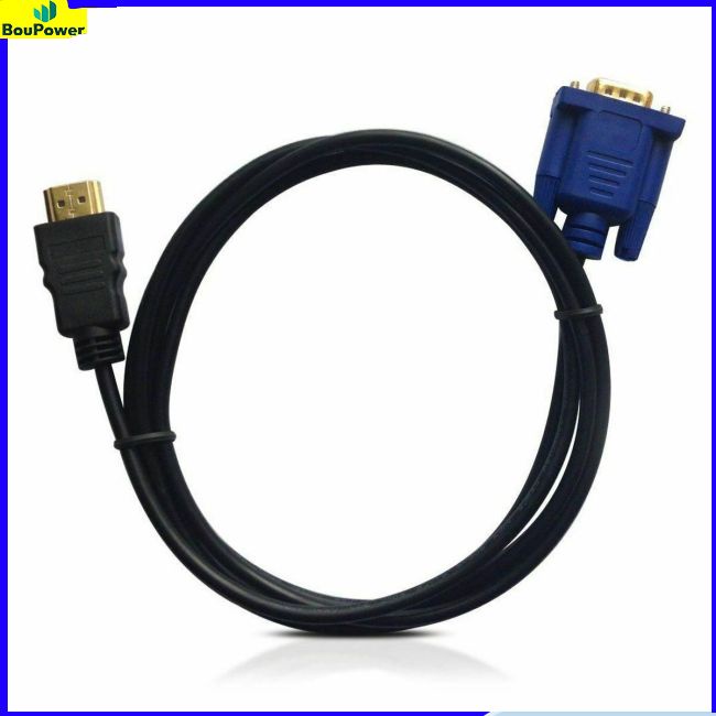 Boupower Dây Cáp Chuyển Đổi hdmi Sang vga 1080p Chuyên Dụng
