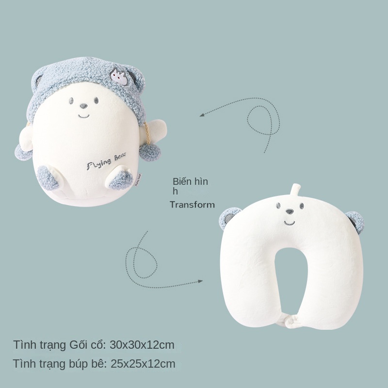 Gối Chữ u Họa Tiết Hoạt Hình Xinh Xắn one