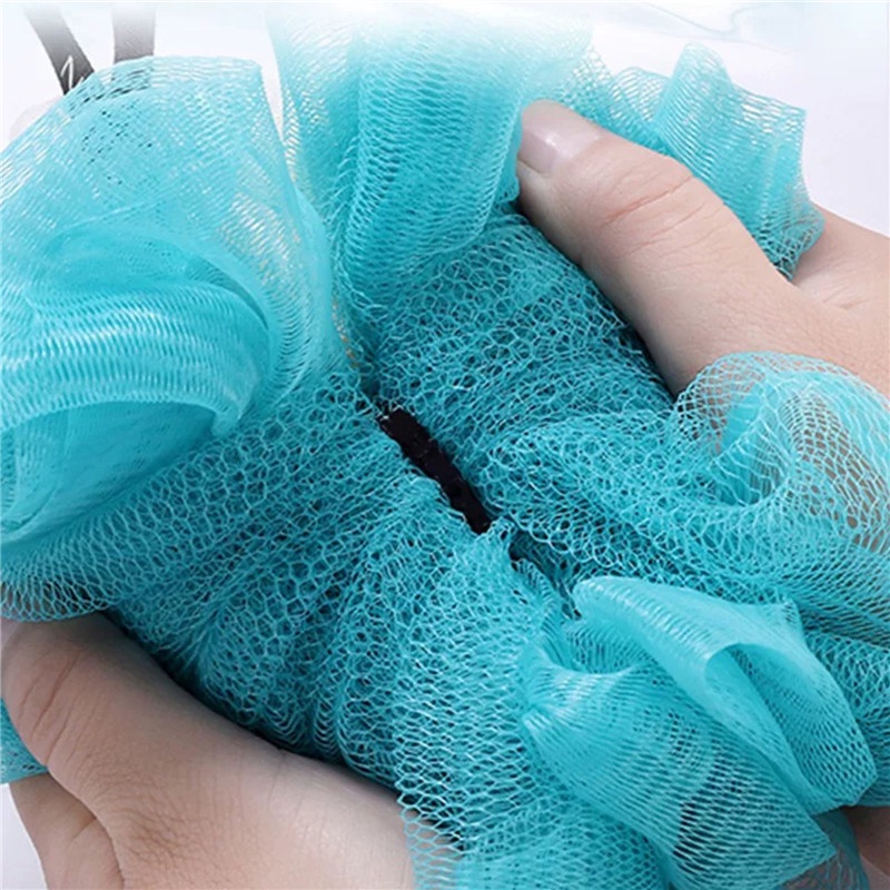 Mềm Bông Tắm nylon Dạng Lưới Tẩy Tế Bào Chết Làm Sạch Cơ Thể
