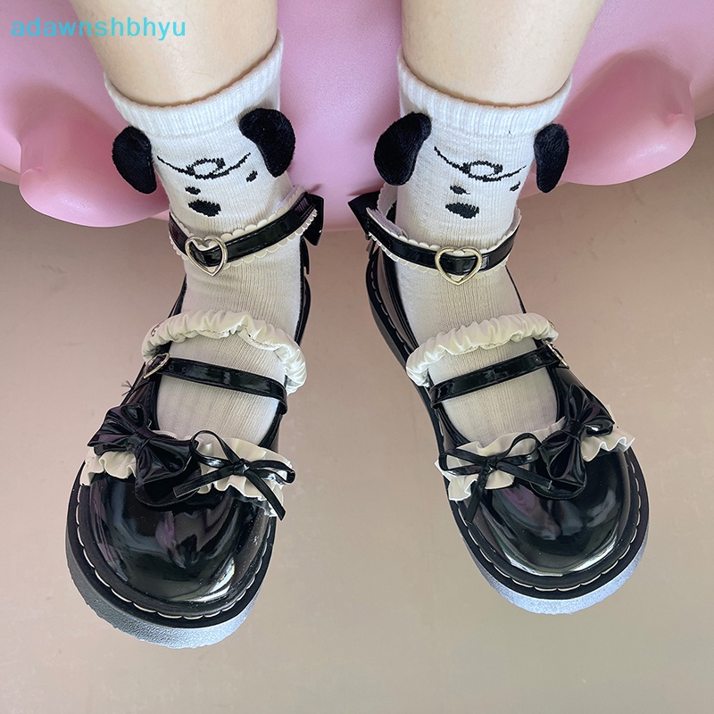 Adawnshbhyu Mới Vớ Dệt Kim Trắng Hình Búp Bê Cún Bông Tai 3d Đáng Yêu Làm Quà Tặng Mới Lạ Cho Cặp Đôi vn