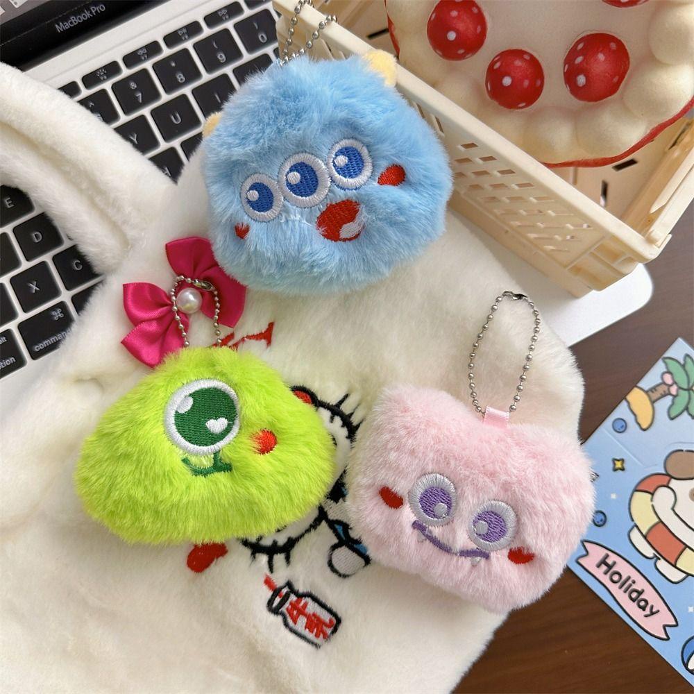 Shanhai Móc Khóa Búp Bê Hoạt Hình Nhồi Bông Phong Cách Hàn Quốc Đáng Yêu